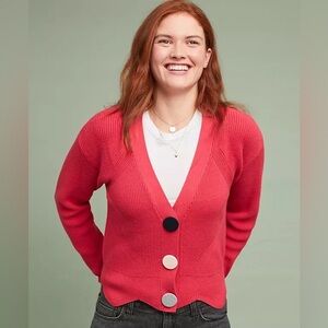 Anthropologie Moth Levinia Knit Cardigan Size M